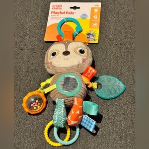 Bright Starts Playful Pals Sloth Toy - Multicolor
